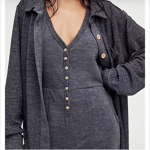 Free People Beach High Rise Jacket Blazer Ivory Sz Small NWT - Picture 8 of 8